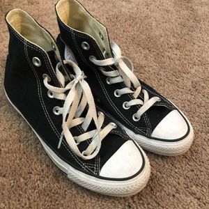 Classic Black High Top Converse
